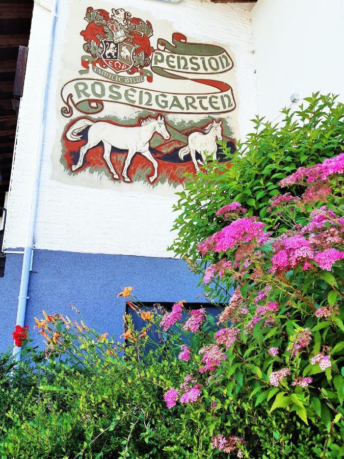 Hotel/Pension Rosengarten Franking Bagian luar foto