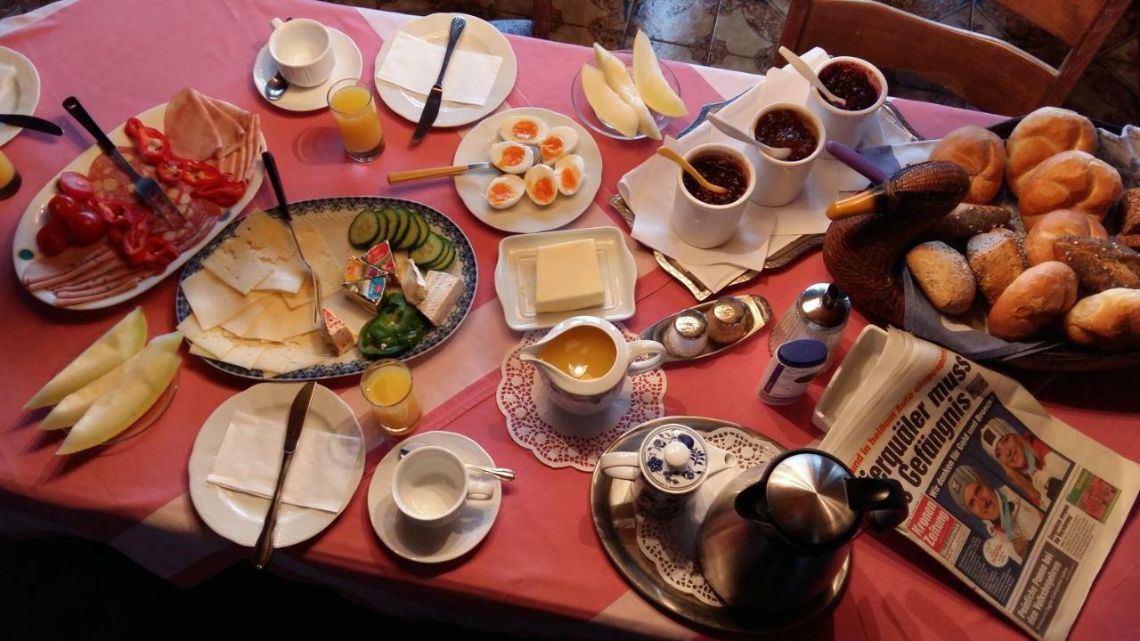 Hotel/Pension Rosengarten Franking Bagian luar foto